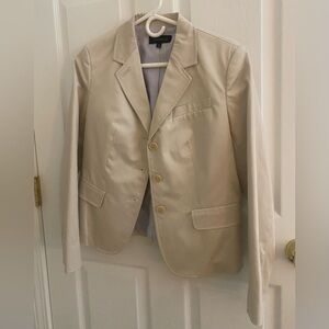 TALBOTS Cream Blazer Sz 8